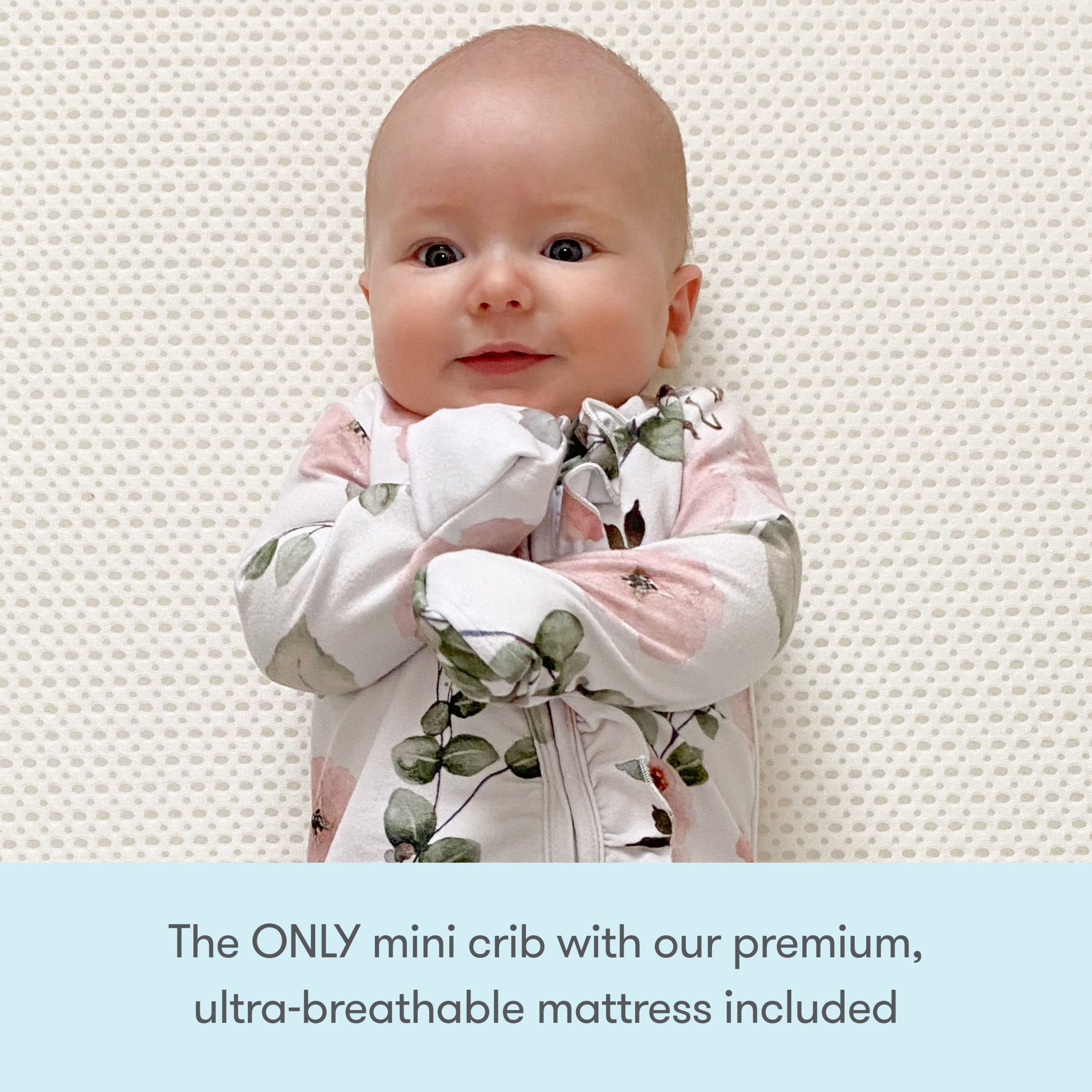 Newton Galileo Mini Crib with Newton Mattress - Image 15