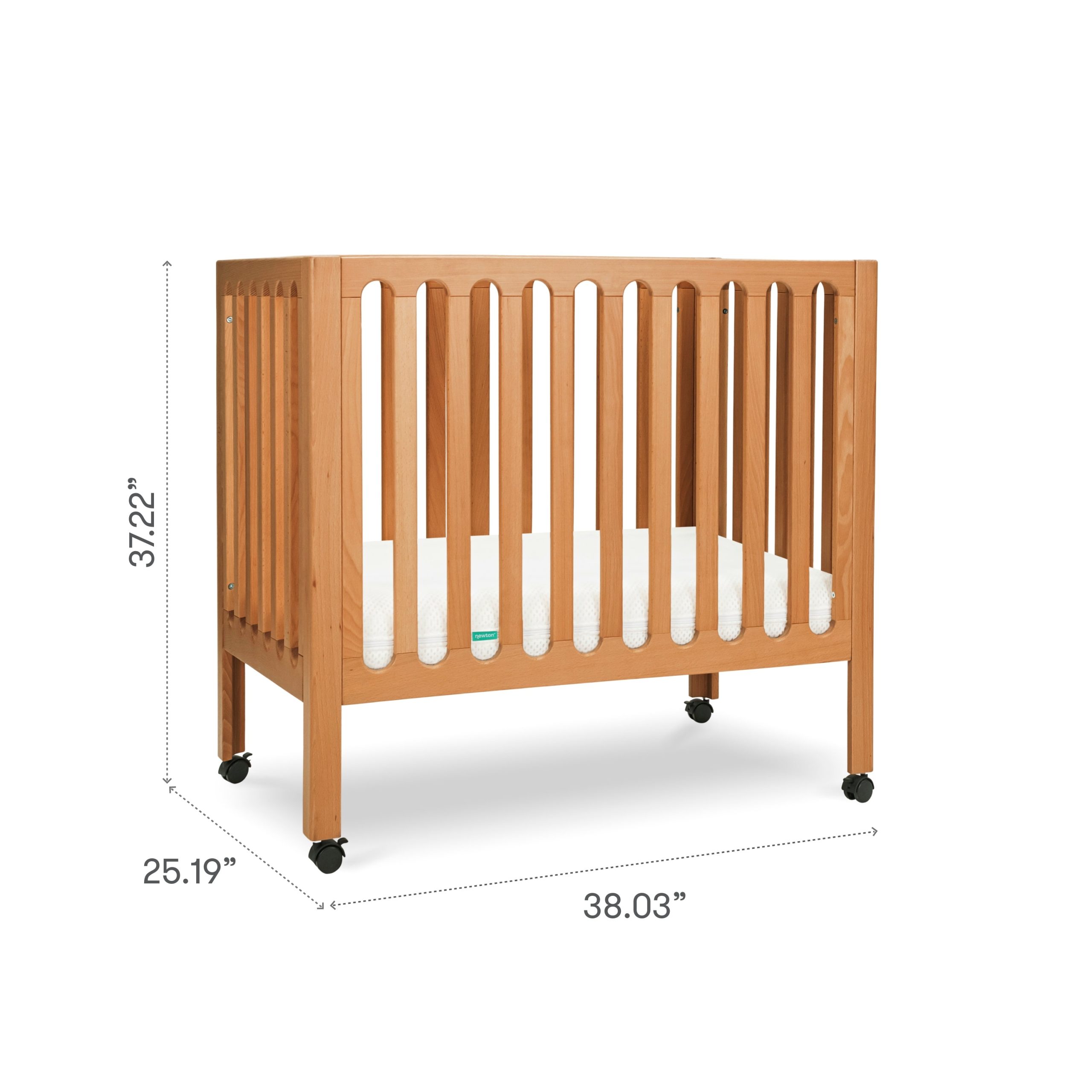 Newton Galileo Mini Crib with Newton Mattress - Image 14