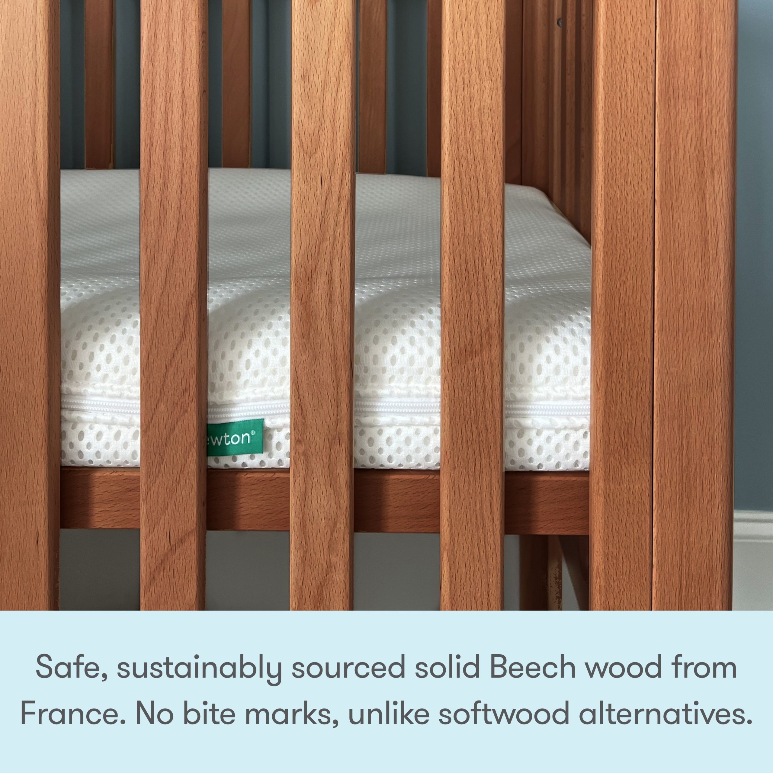 Newton Galileo Mini Crib with Newton Mattress - Image 17