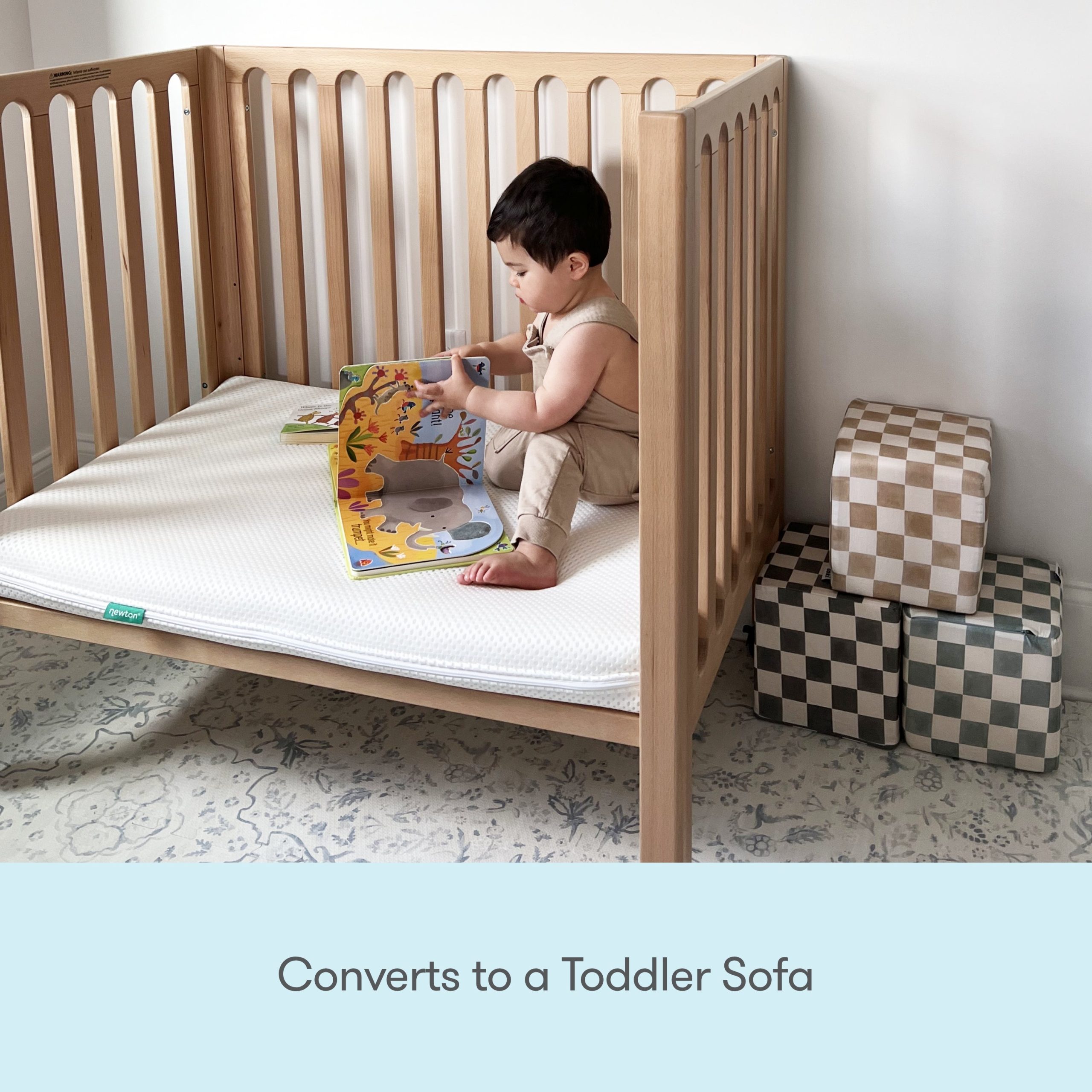 Newton Galileo Mini Crib with Newton Mattress - Image 10