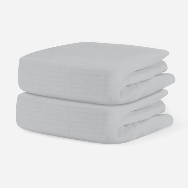 Breathable Organic Fitted Mini Crib Sheets - Image 19