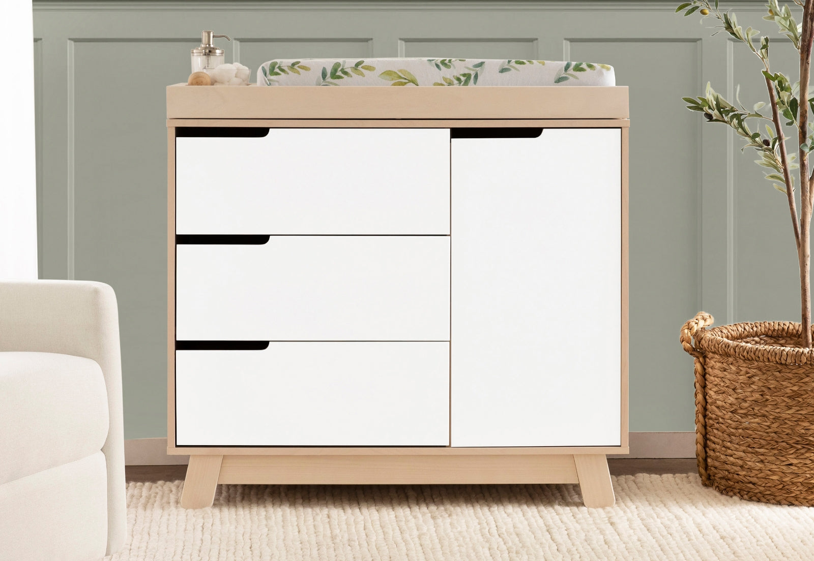 Hudson 3-Drawer Changer Dresser - Image 2