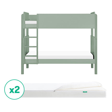 Tip Toe Bunk Bed & Kids' Twin Mattress Bundle - Image 30