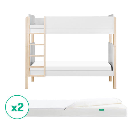 Tip Toe Bunk Bed & Kids' Twin Mattress Bundle - Image 12